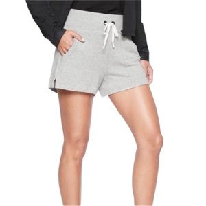 NWT Athleta Bliss Shorts Drawstring Gray Drawstring Women’s Sz L